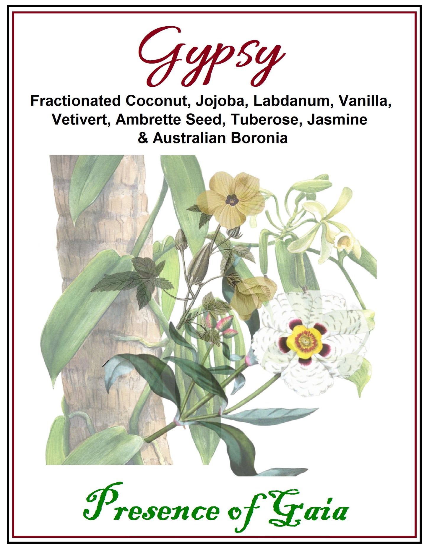 "Gypsy" Musk & Whiskey Aromatherapy Anointing Oil 10ml