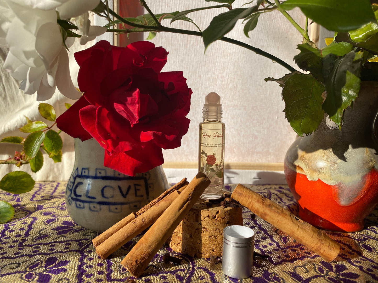 "Rose Patch" Rose & Patchouli Aromatherapy Anointing Oil 10ml
