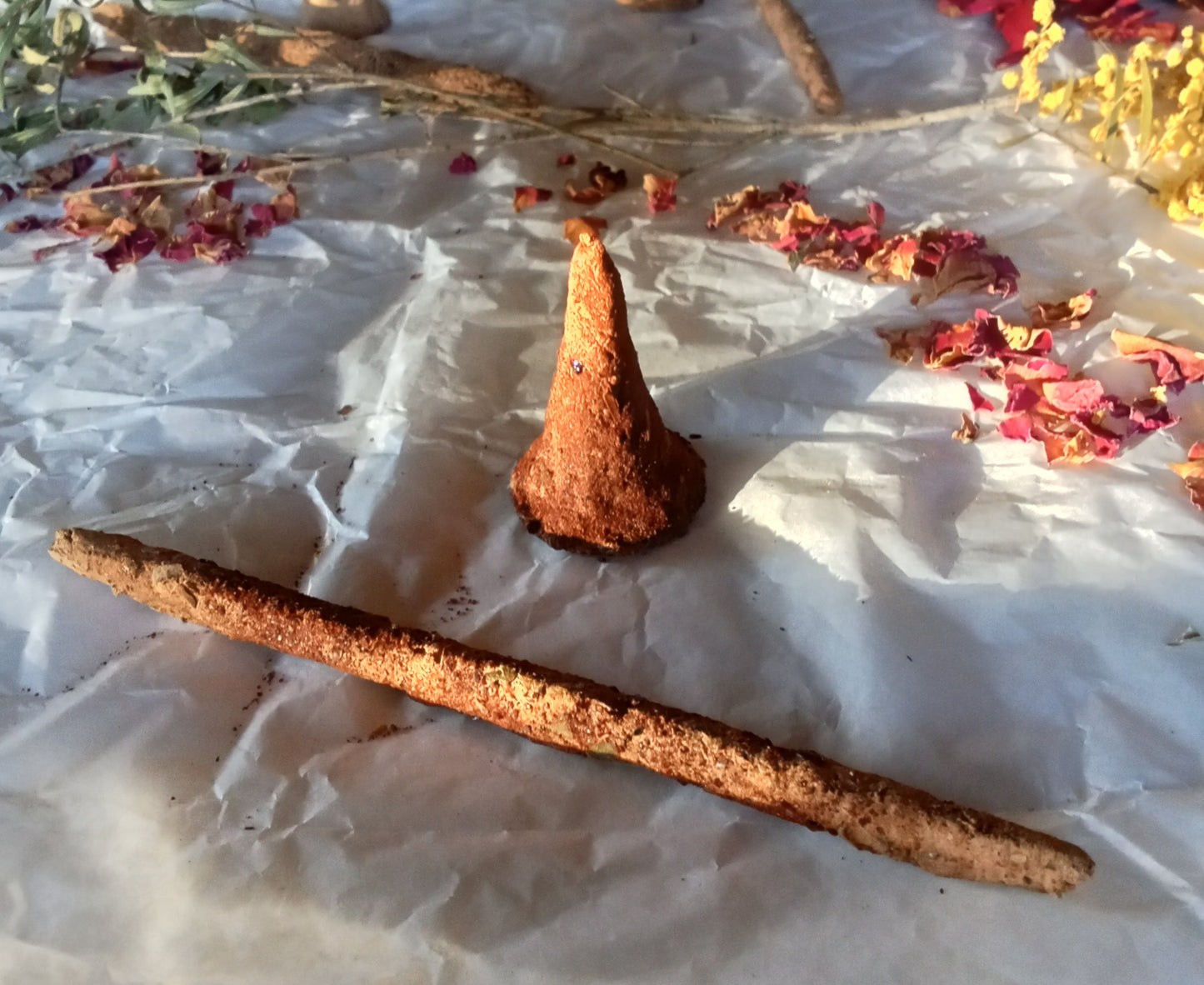 Handmade Incense Cones and Sticks (8 pack)