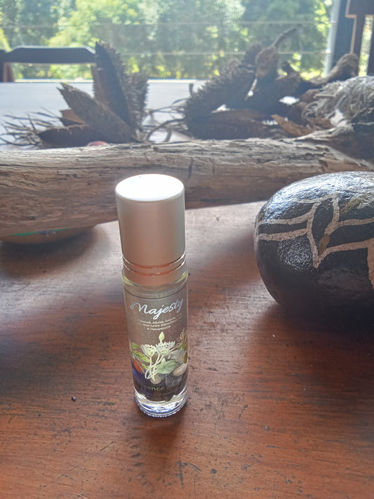 "Majesty" Blue Lotus, Cacao and Honeysuckle Aromatherapy Anointing oil 10ml