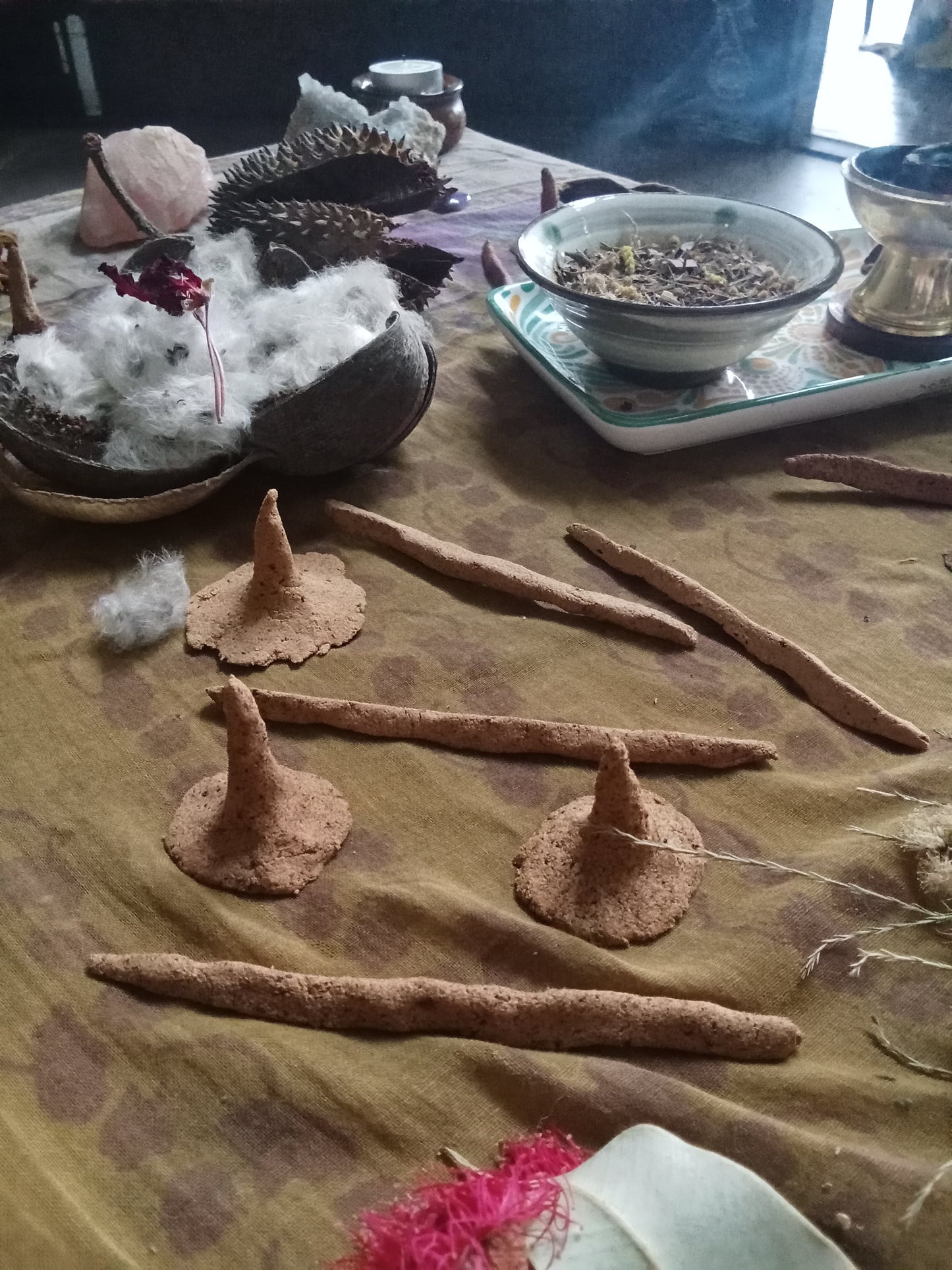 Witches Hats and Sticks