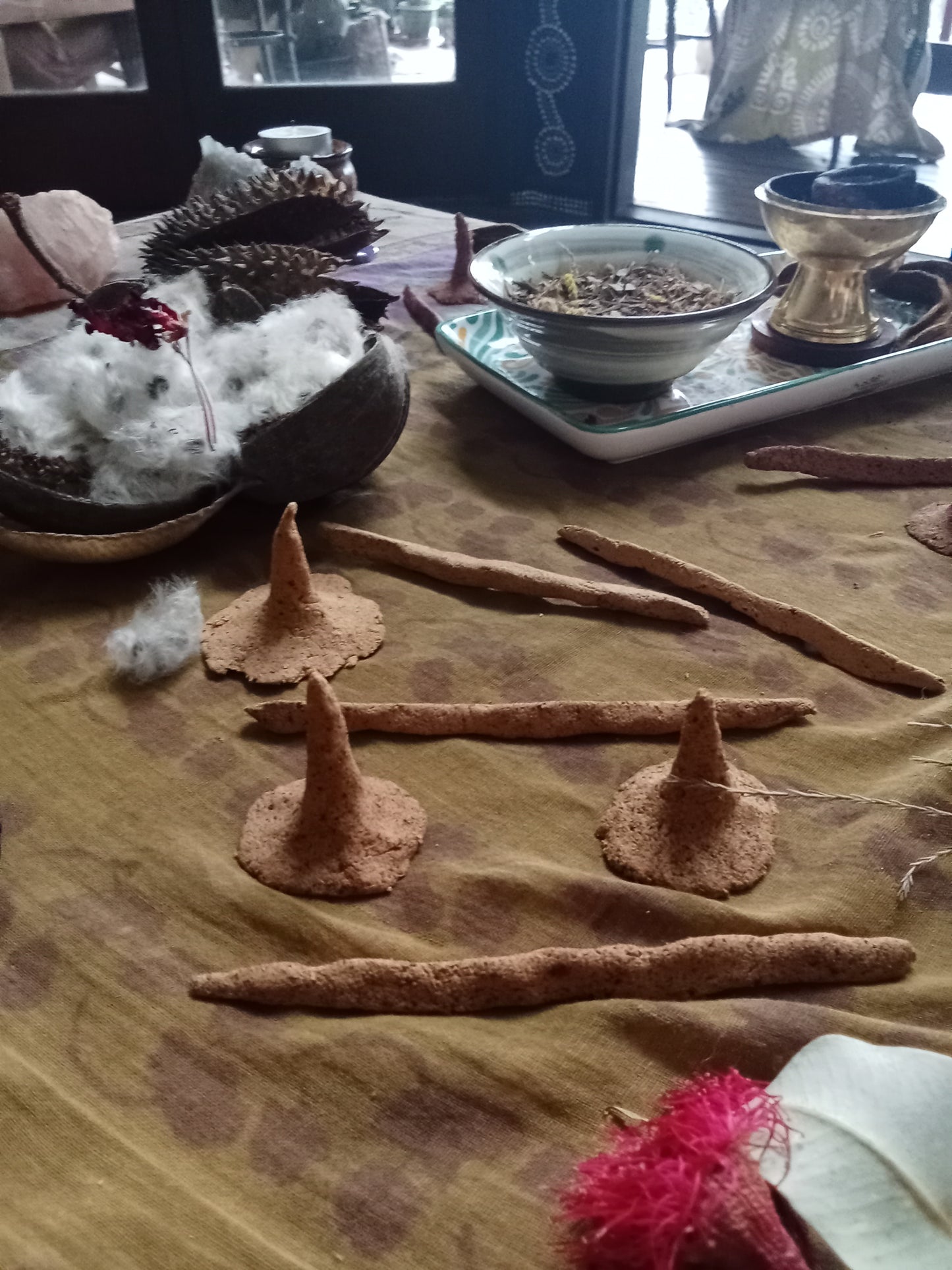 Witches Hats and Sticks