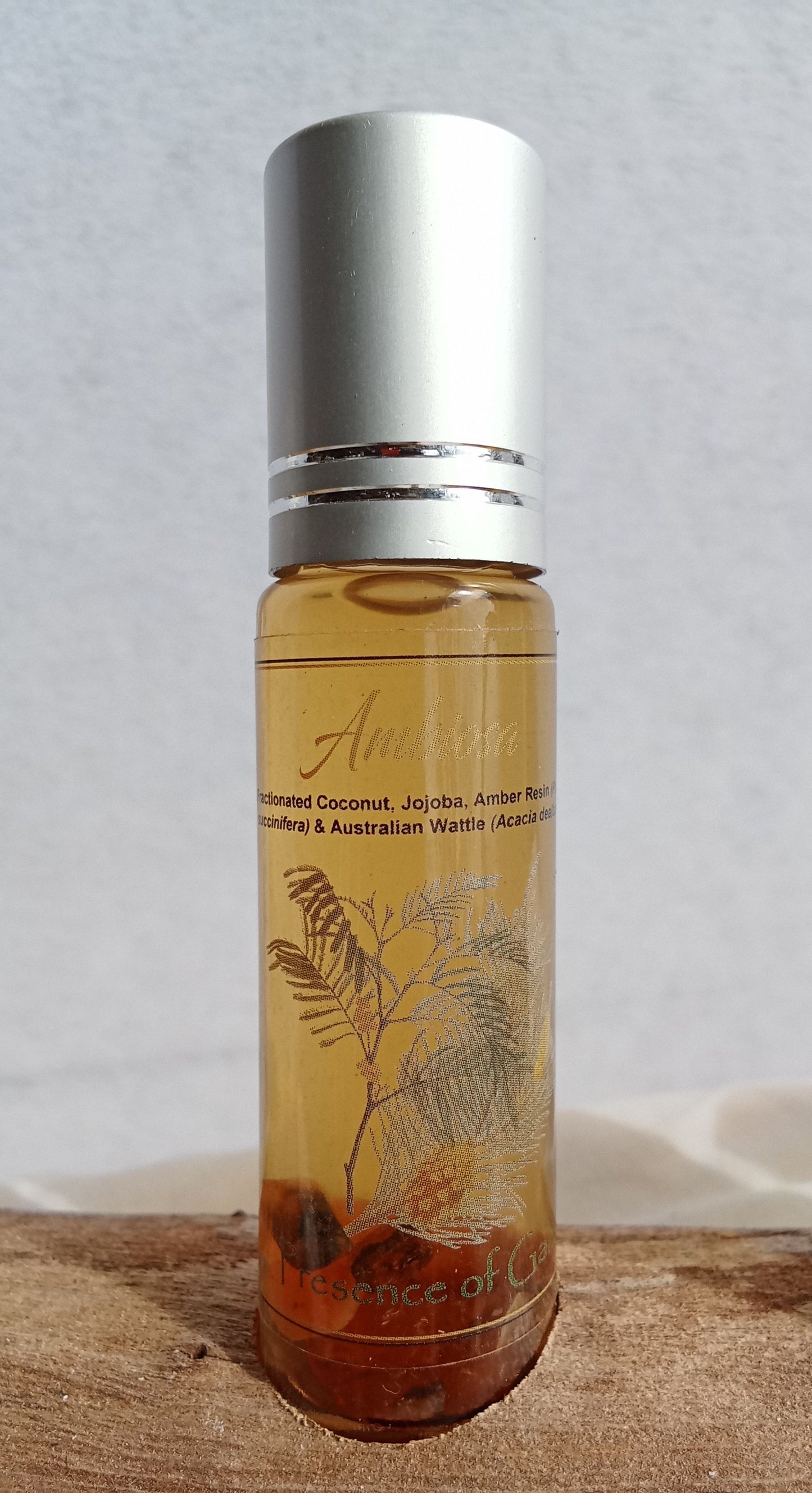 "Ambiosa" Amber & Mimosa Aromatherapy Anointing Oil 10ml