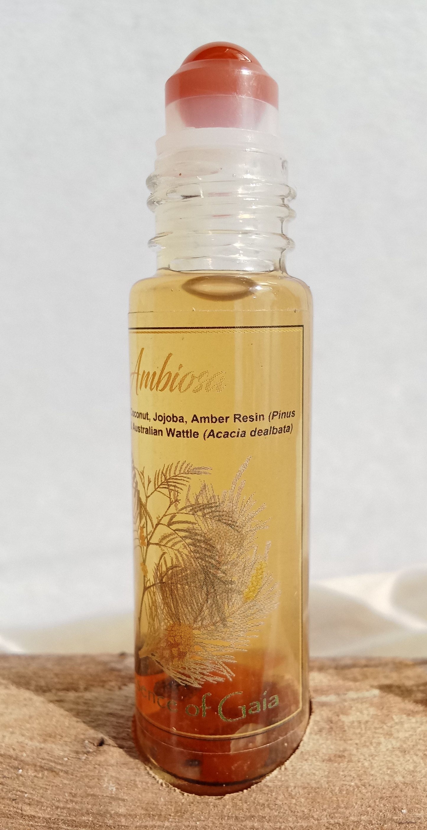 "Ambiosa" Amber & Mimosa Aromatherapy Anointing Oil 10ml