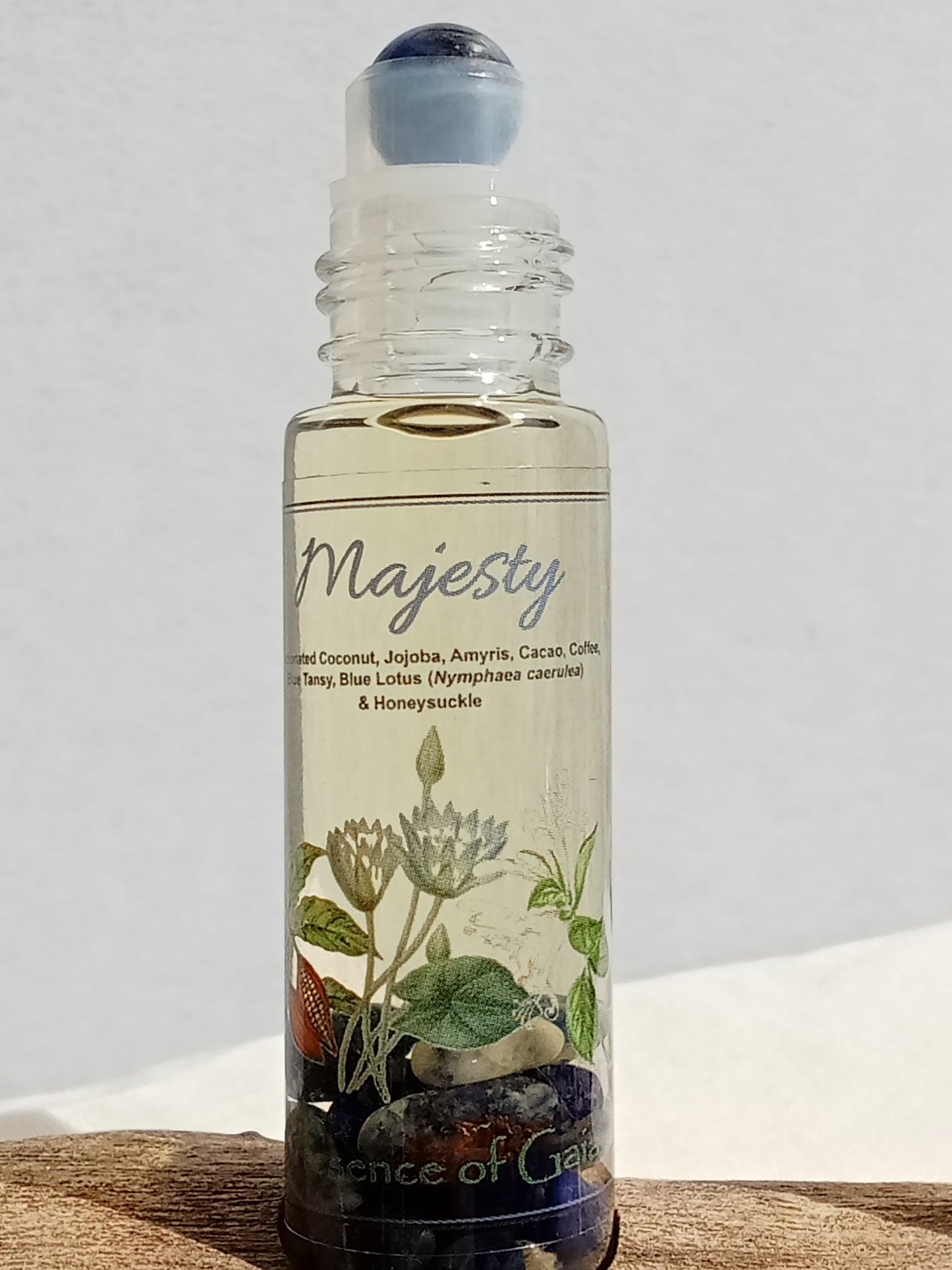 "Majesty" Blue Lotus, Cacao and Honeysuckle Aromatherapy Anointing Oil 10ml