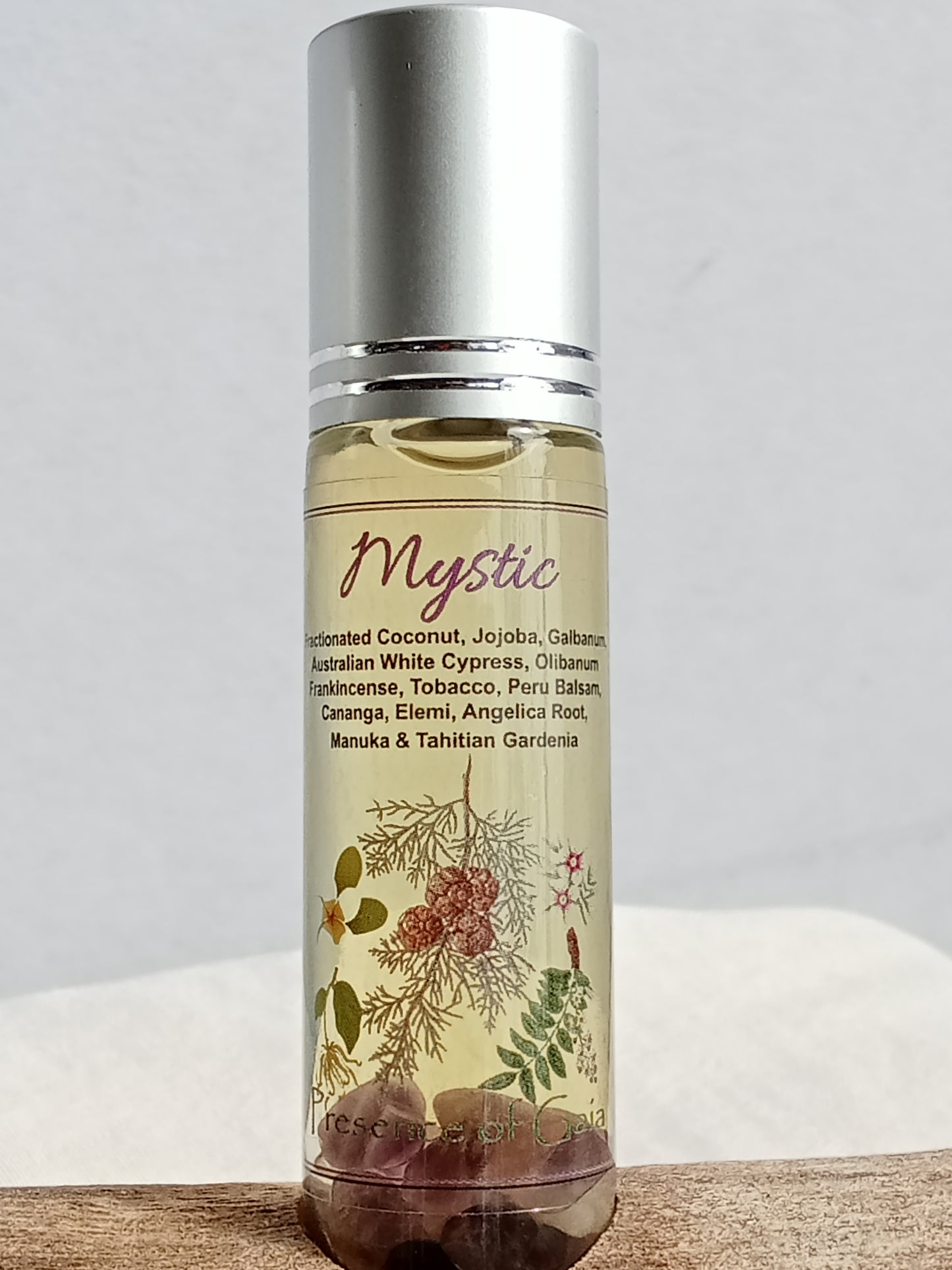 "Mystic" Sacred Resin & Floral Aromatherapy Anointing Oil 10ml